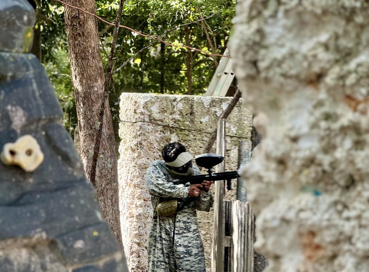 Paintball on the forest range, a bucks party favourite