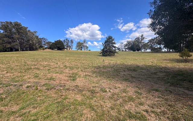 The open lawn at Tuchekoi under a big sky